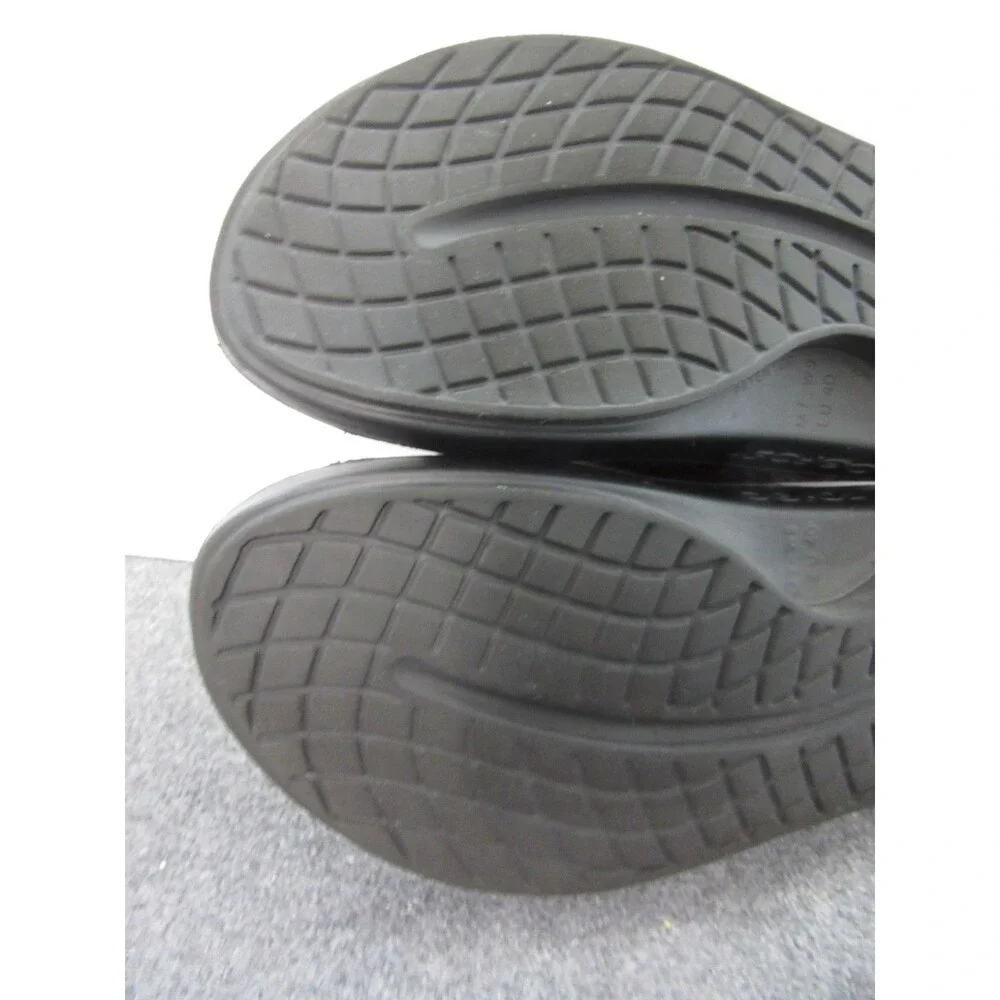 OOFOS Unisex Sandal Size M7 W9 EU40 Red Shimmer OOahh Sport Recovery Slide